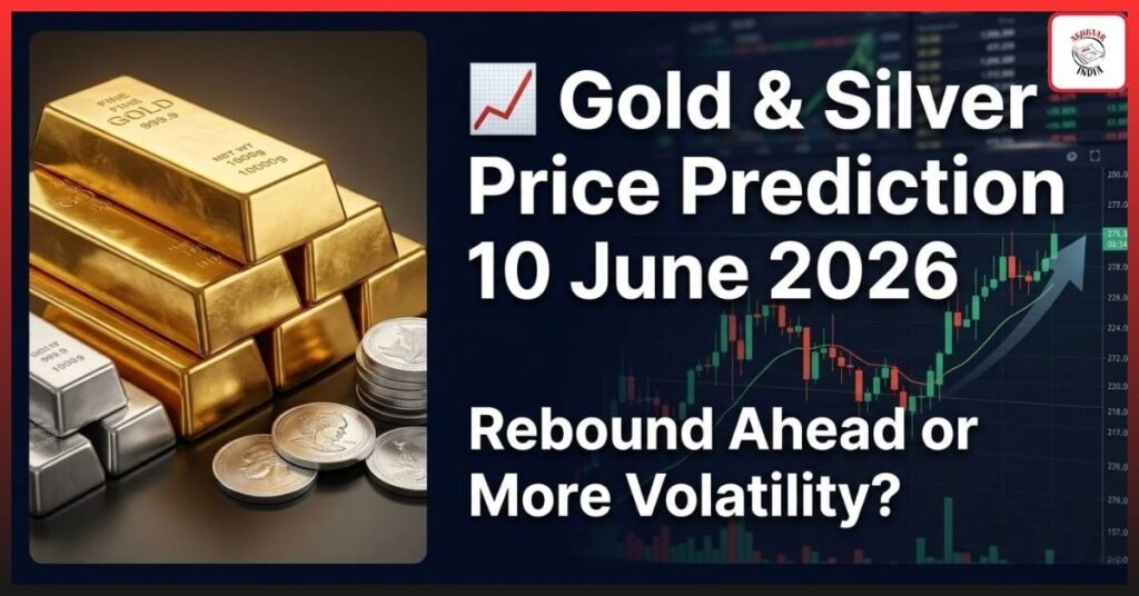 Gold and Silver Price Prediction 10 June 2026: Will These 3 Powerful Yet Volatile Signals Trigger the Next Big Move?