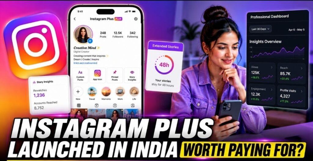 Instagram Plus Subscription India