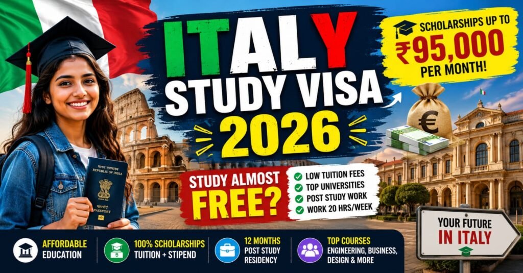 Italy Study Visa 2026