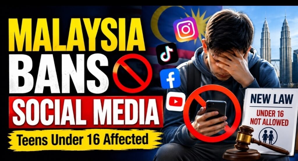 Malaysia Social Media Ban for Teens
