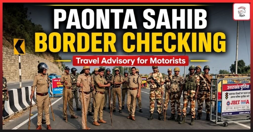 Paonta Sahib Border Checking: Why Is the Dehradun-Himachal Border on High Alert? 7 Essential Updates