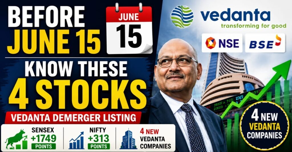 Vedanta Demerger Stocks Listing 2026