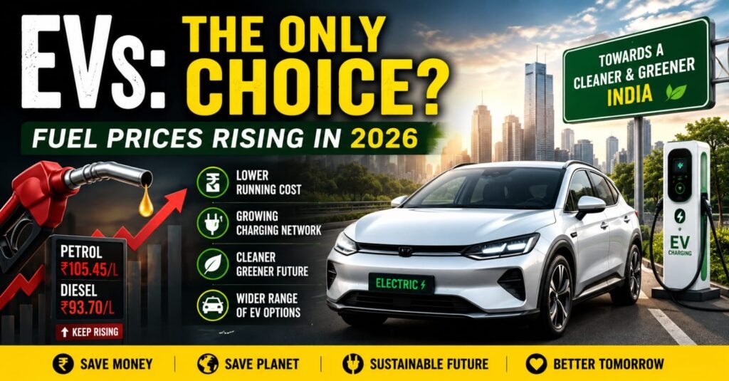 Will Rising Fuel Prices Make EV Cars in India 2026 Unavoidable? 