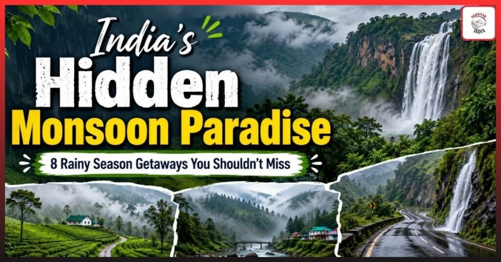 Can These 8 Hidden Monsoon Destinations in India Turn Your Rainy Trip Into an Unforgettable Escape?