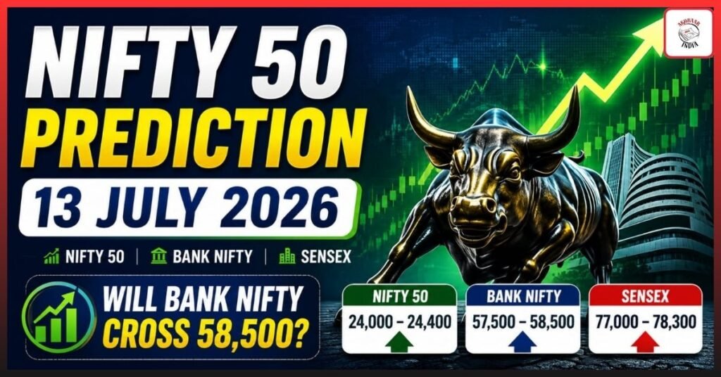 Nifty 50 Prediction for 13 July 2026: 7 Powerful Bullish Signals – Will Bank Nifty Break Above 58,500?