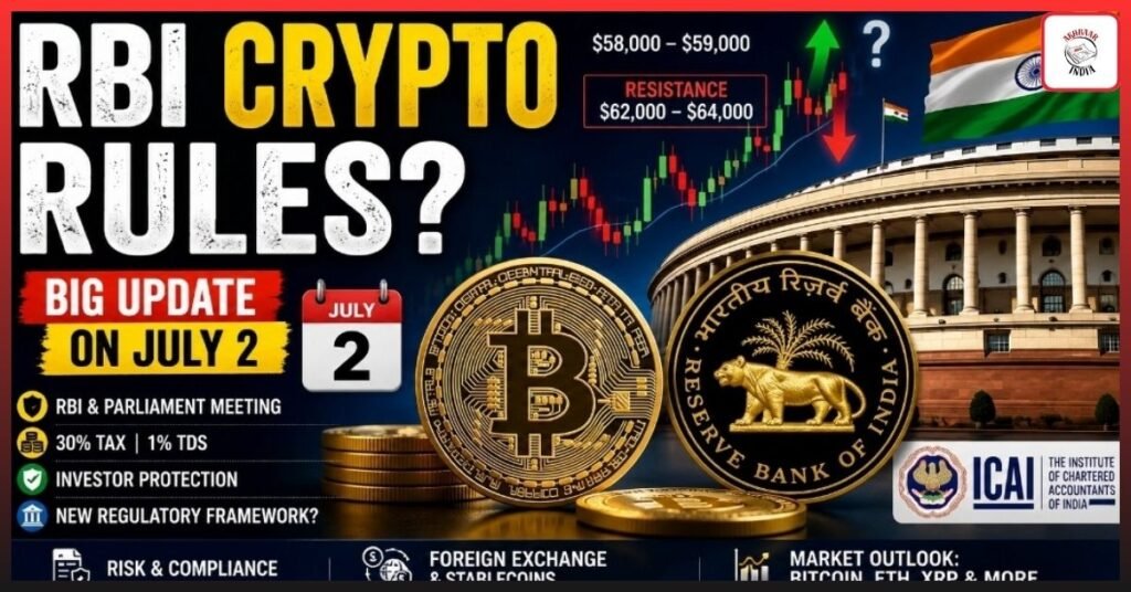 Will RBI Crypto Regulation India Change on July 2? 7 Critical Updates Every Crypto Investor Should Know