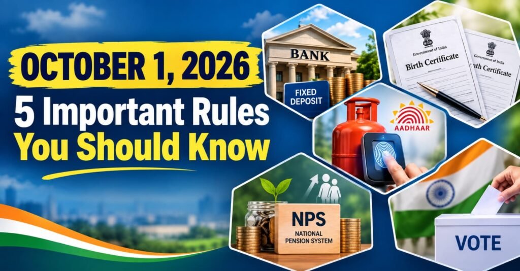 October 1,2026 Rules